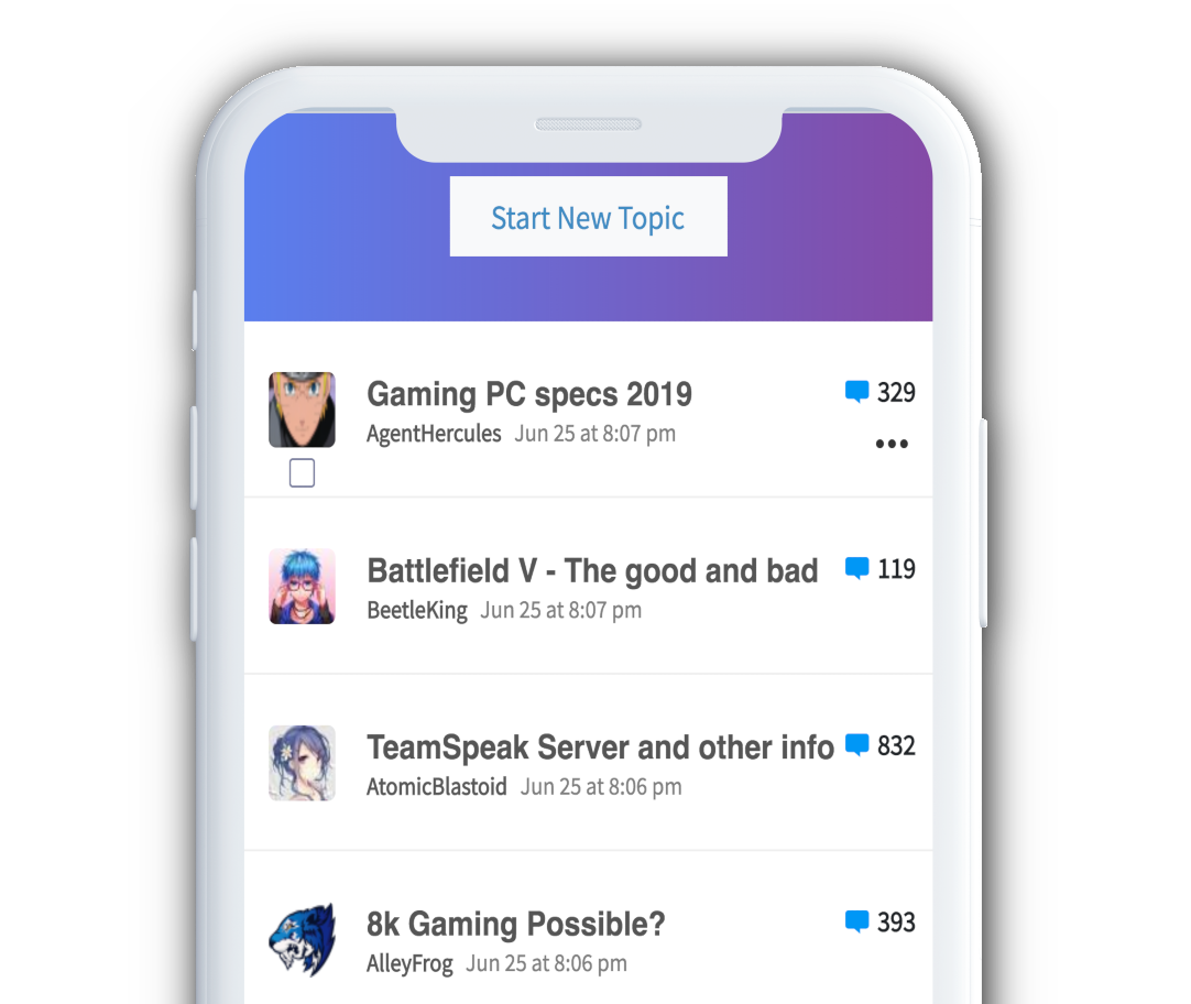 Mobil php forum skripti